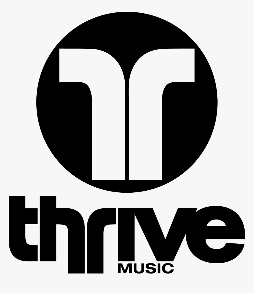 Thrive Music Vertical Black Box - Sign, HD Png Download, Free Download