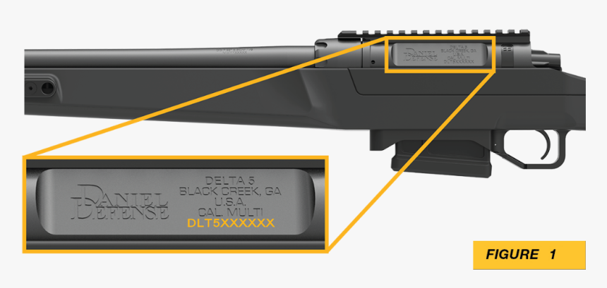 Delta 5 Receiver - Ranged Weapon, HD Png Download, Free Download