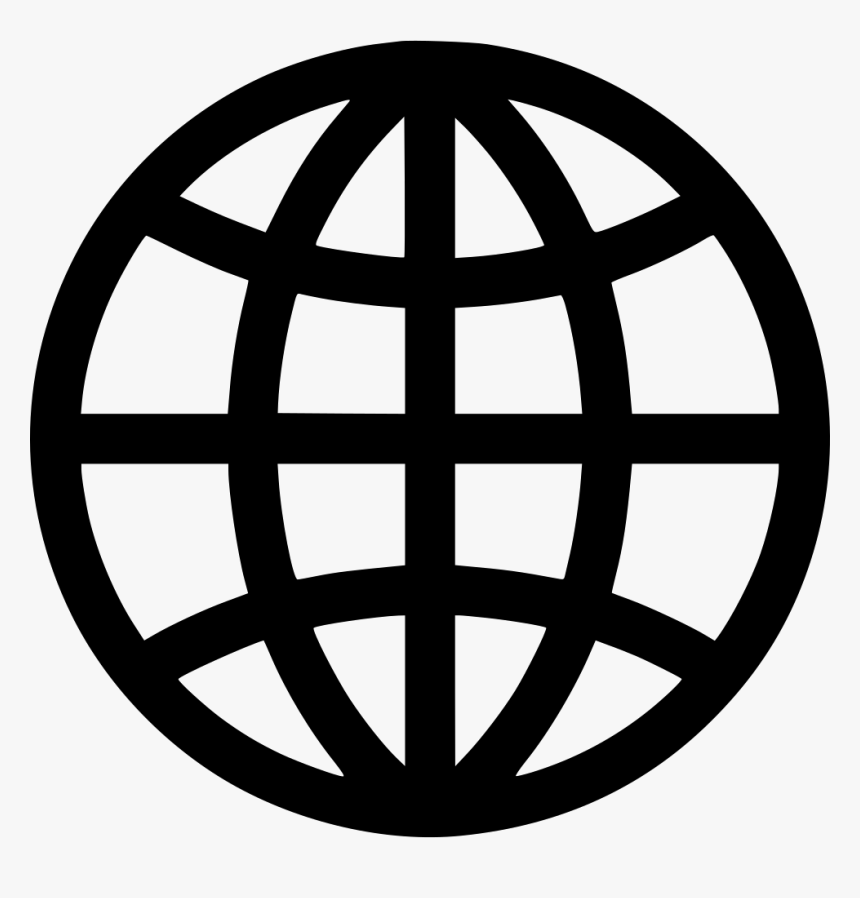 Internet Globe Png - Transparent Website Icon Png, Png Download, Free Download