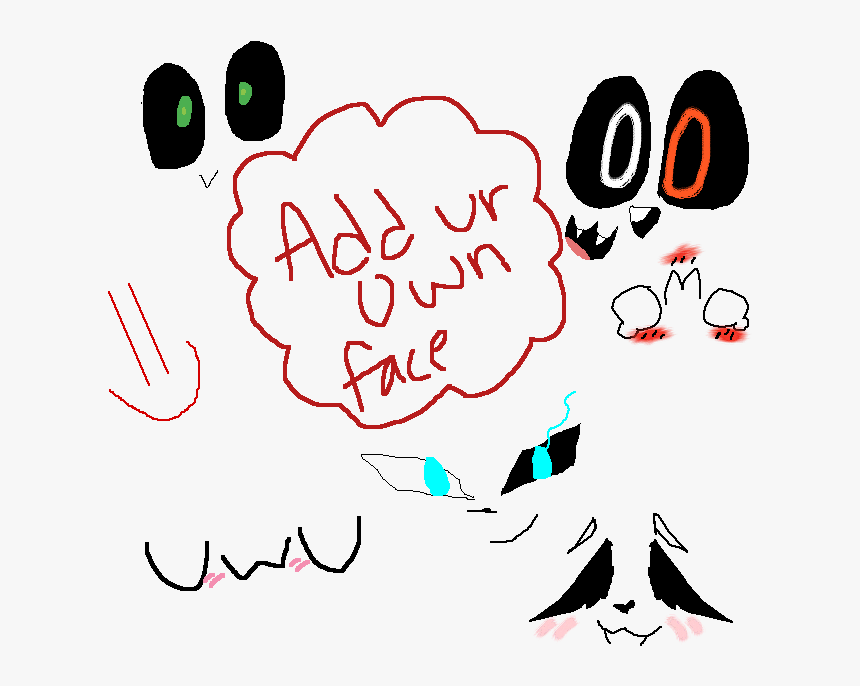 Draw An Uwu Face, HD Png Download, Free Download