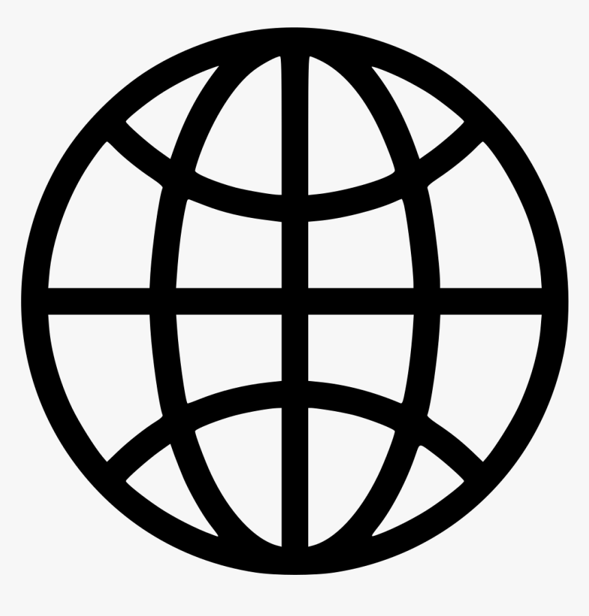 Globe Internet - Globe Icon Png, Transparent Png, Free Download