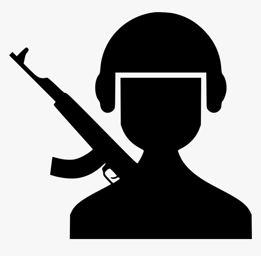 Soldier - Terrorist Icon, HD Png Download, Free Download