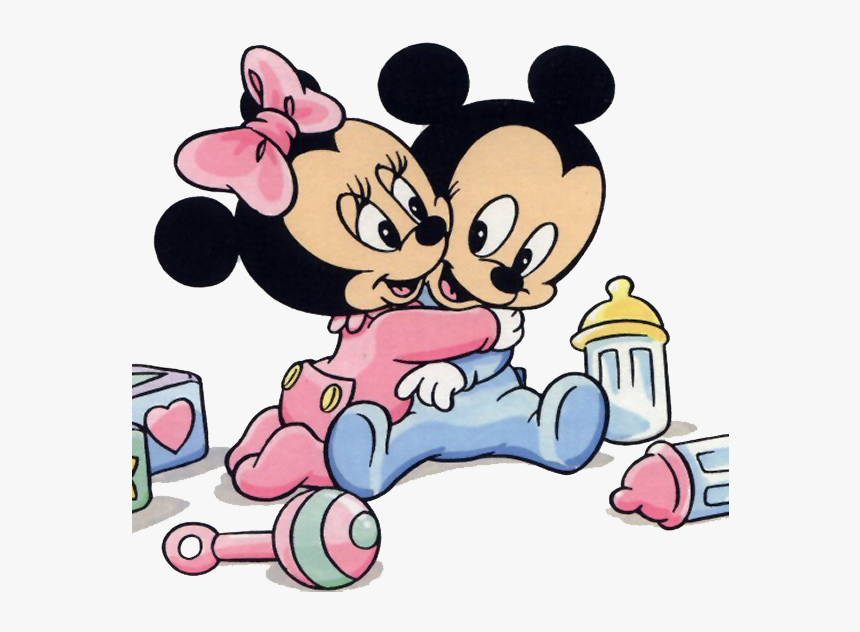 Disney Babys, Cute Disney, Mickey Minnie Mouse, Disney - Cute Minnie Mouse And Mickey Mouse, HD Png Download, Free Download