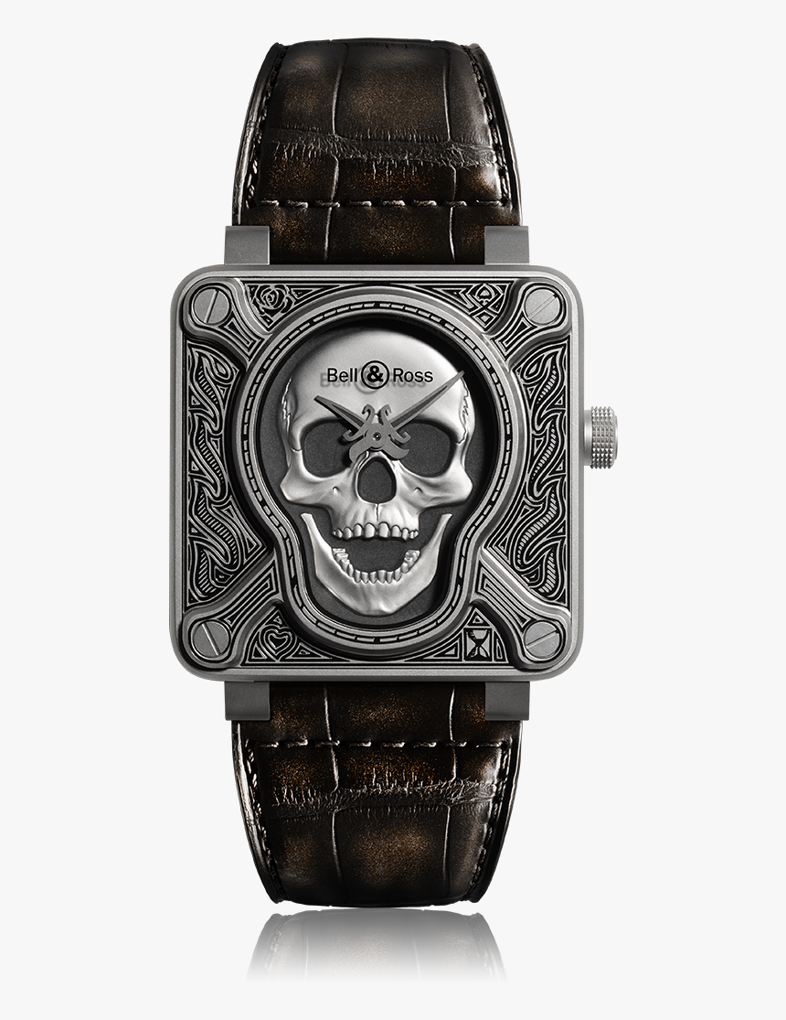 Bell And Ross Laughing Skull, HD Png Download, Free Download