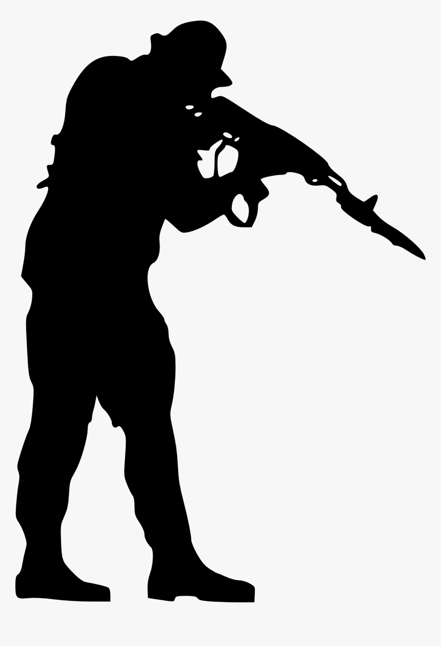 Transparent Soldier Silhouette, HD Png Download, Free Download