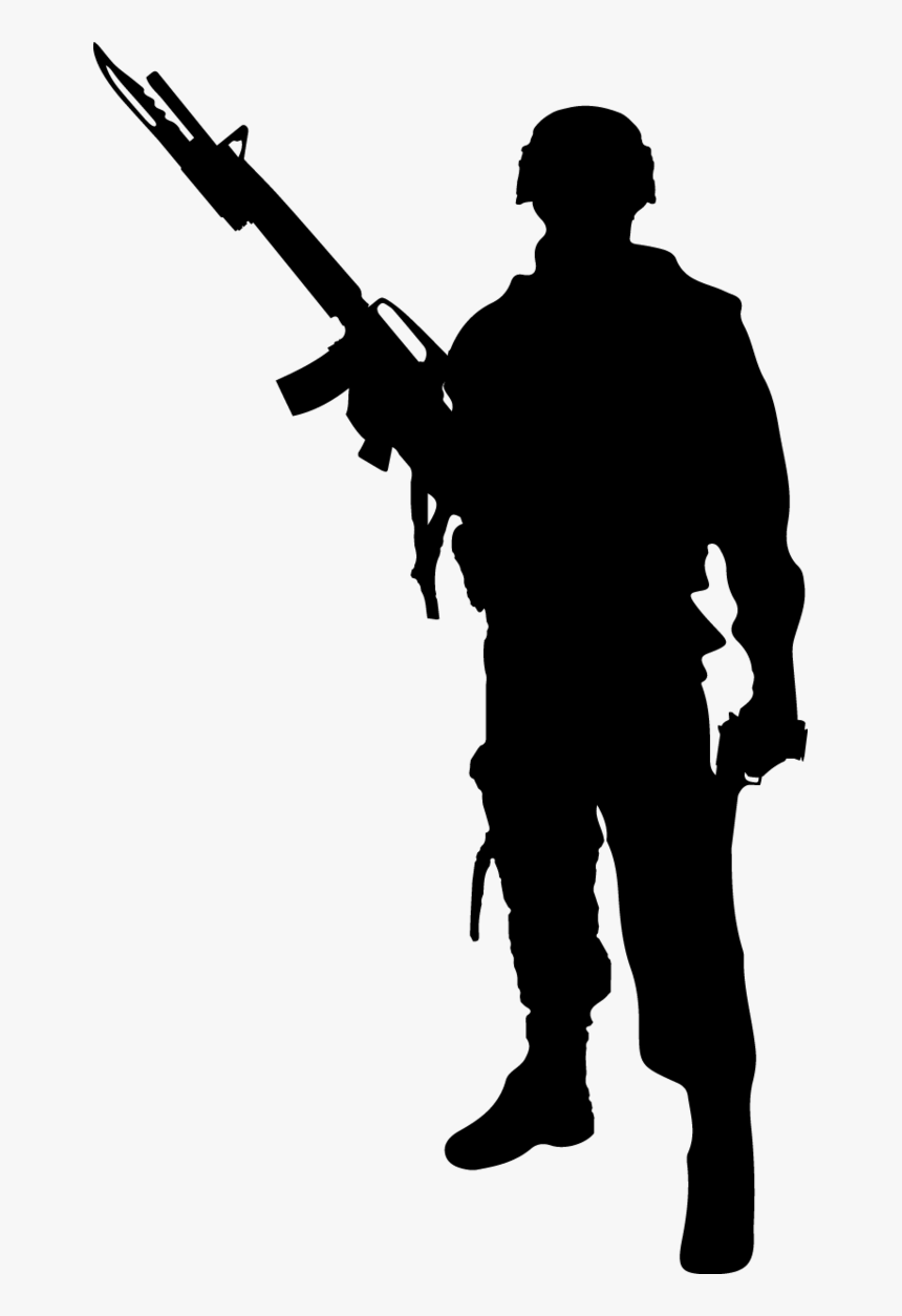 Soldier Png Background Image - Soldier Silhouette Png, Transparent Png, Free Download