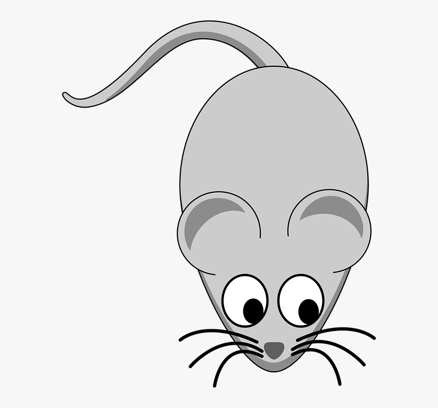 Mouse, Rodent, Animal, Small, Pet, Cute, Cartoon, Comic - Free Mouse Clipart, HD Png Download, Free Download