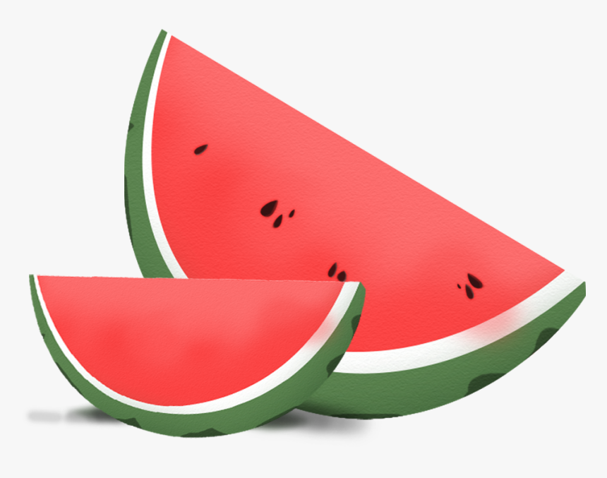 Hand Drawn Cartoon Watermelon Decorative - Watermelon, HD Png Download, Free Download