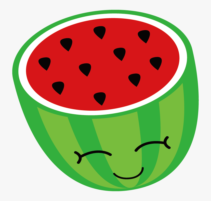 Watermelon Cartoon Clip Art - Watermelon Cartoon Png, Transparent Png, Free Download