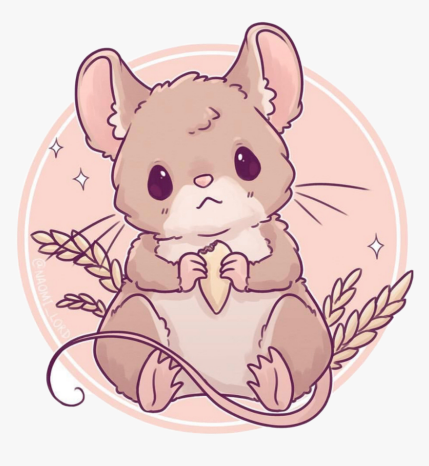 #freetoedit #cute #mouse - Kawaii Chibi Cute Animal Drawings, HD Png Download, Free Download