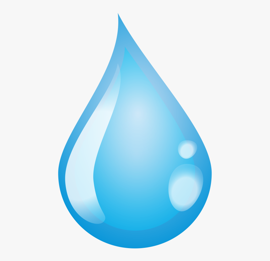 Transparent Raindrop Single - Water Droplet Water Transparent Background, HD Png Download, Free Download