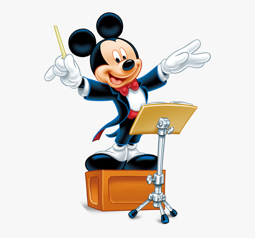 Mickey Mouse Orchestra Director, HD Png Download, Free Download