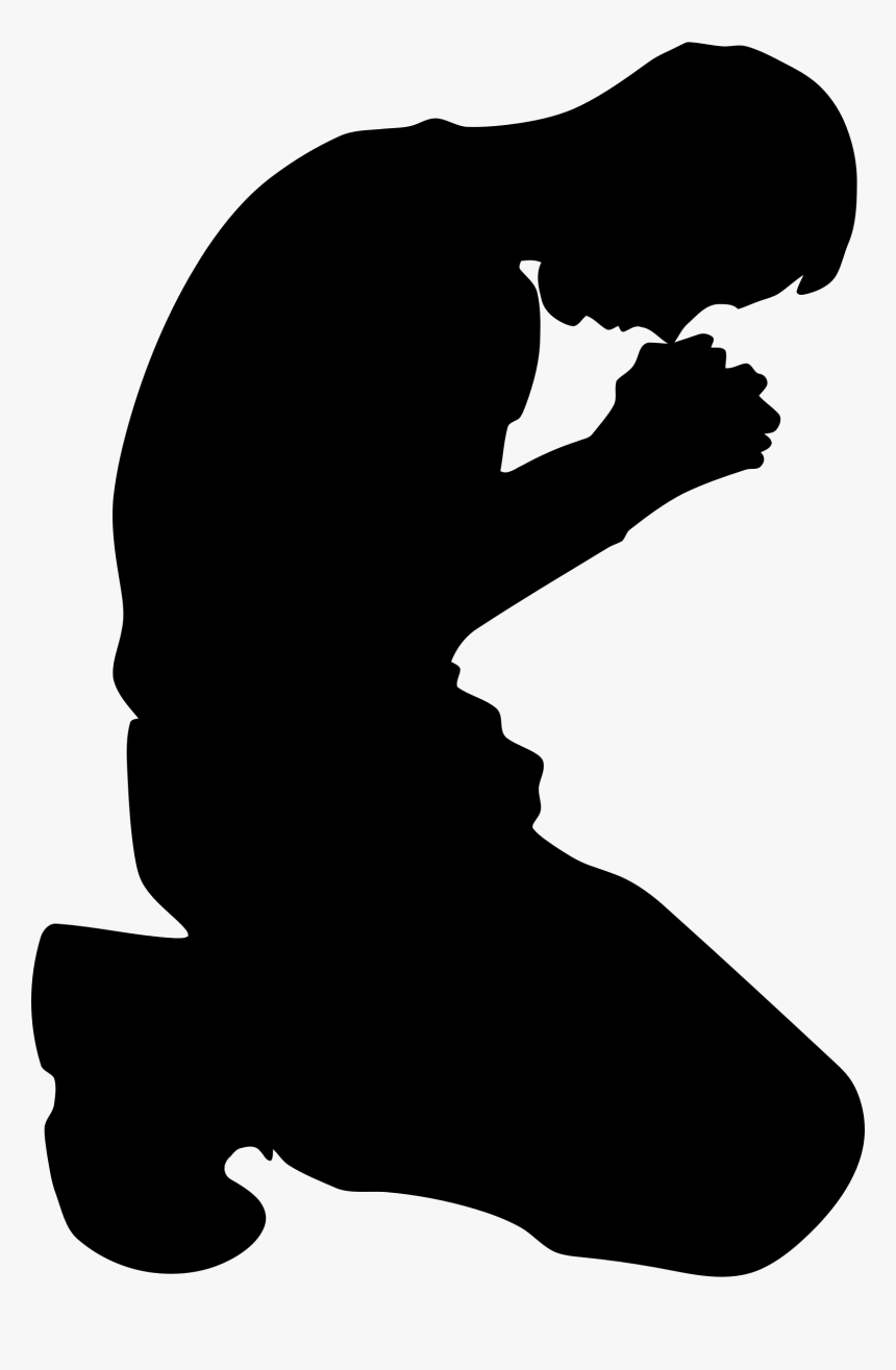 Png Kneeling Transparent Kneeling Images - Man Praying Clip Art, Png Download, Free Download