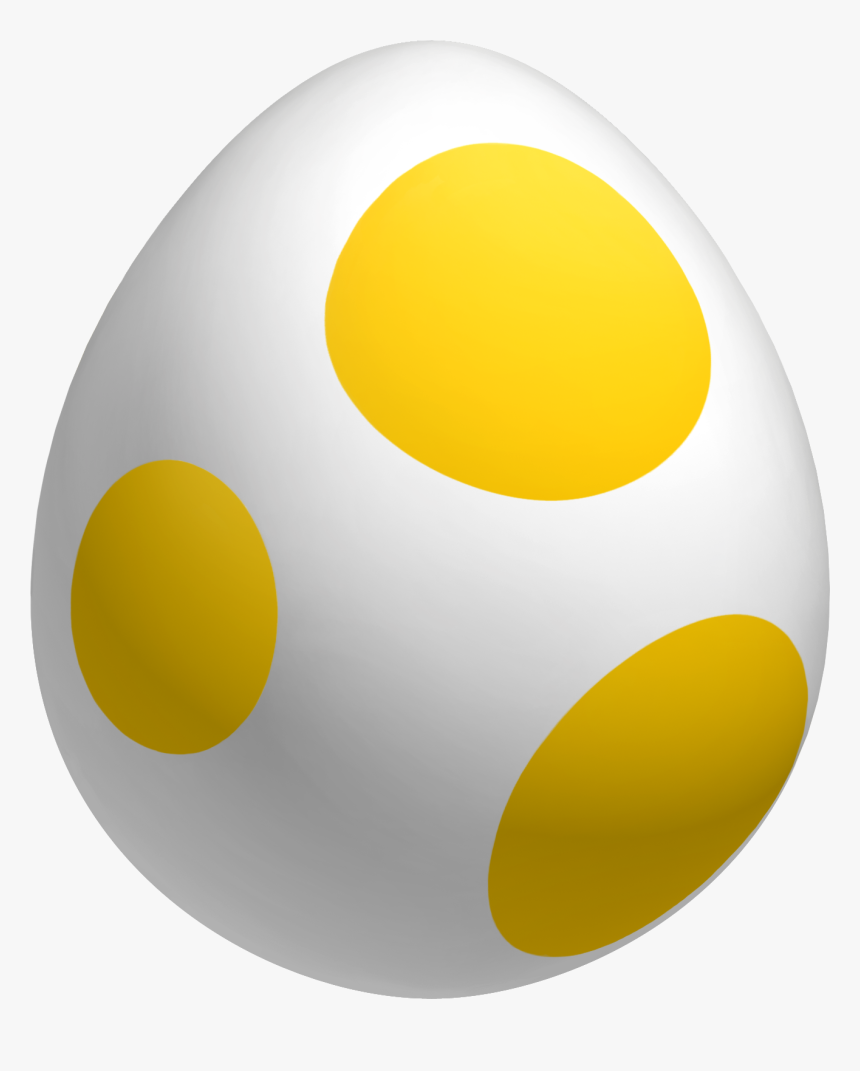 Egg Png - Yellow Yoshi Egg Png, Transparent Png, Free Download