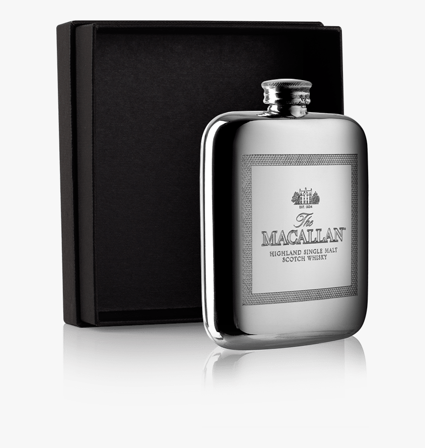 Transparent Poison Bottle Clipart - Macallan Hip Flask, HD Png Download, Free Download