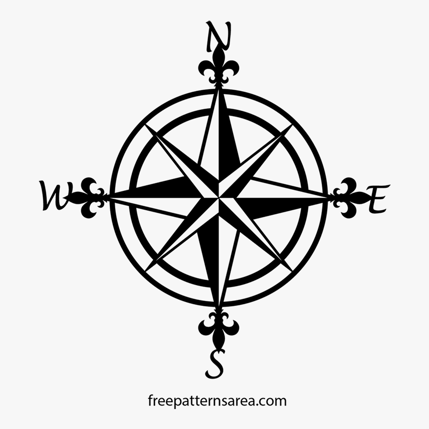 Compass Rose, HD Png Download, Free Download