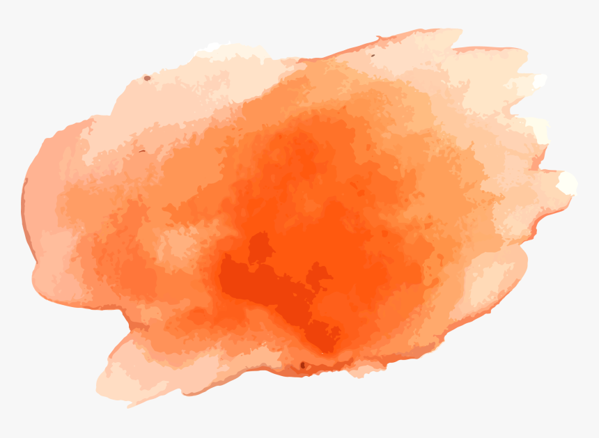 Watercolor Painting Graffiti - Watercolor Orange Background Png, Transparent Png, Free Download