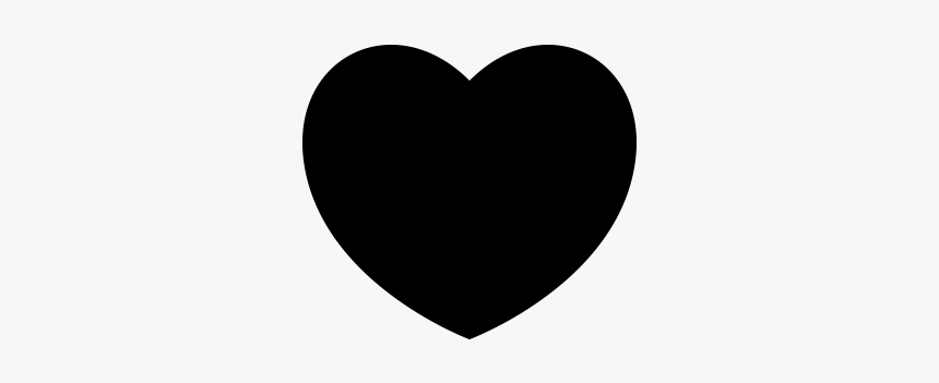 Black Heart Icon Png Vector - Black Heart Icon Png, Transparent Png, Free Download