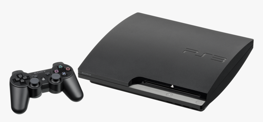 Ps3 Slim Console - Ps4 Ps3, HD Png Download, Free Download