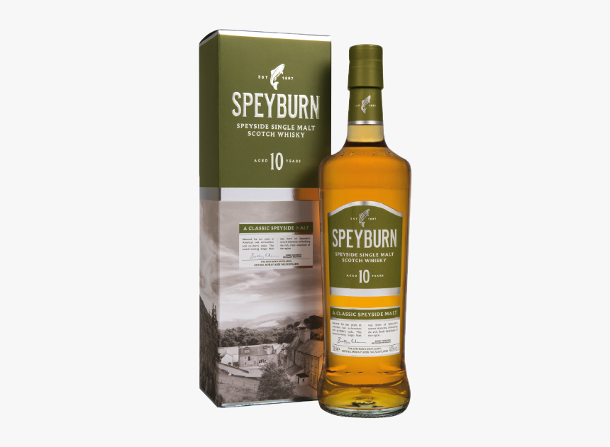 Distilled Beverage,whisky,scotch Whisky,bottle,blended - Speyburn Whisky, HD Png Download, Free Download