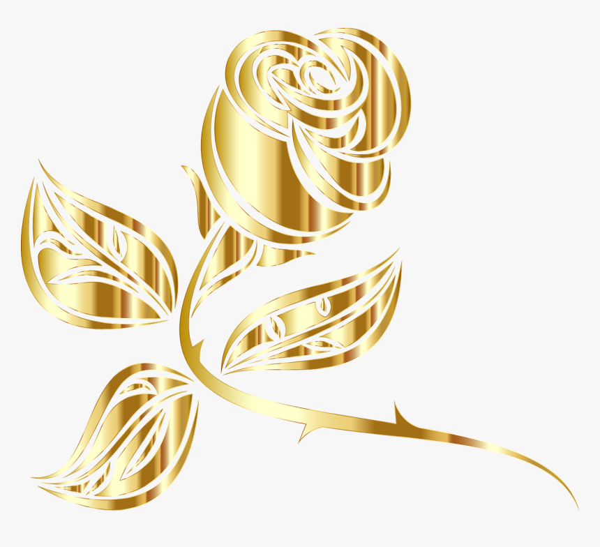Gold Flower Logo Png, Transparent Png, Free Download