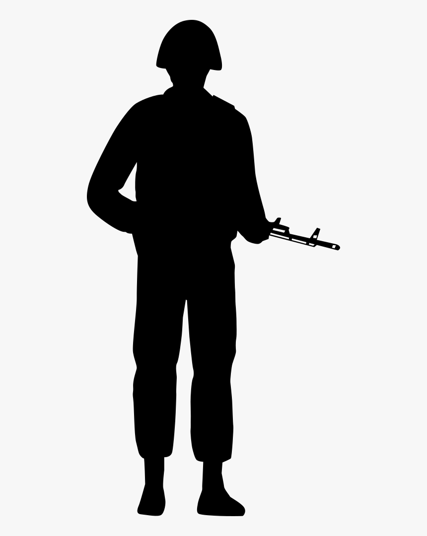 Soldier Black - Soldier Png Transparent Black, Png Download, Free Download