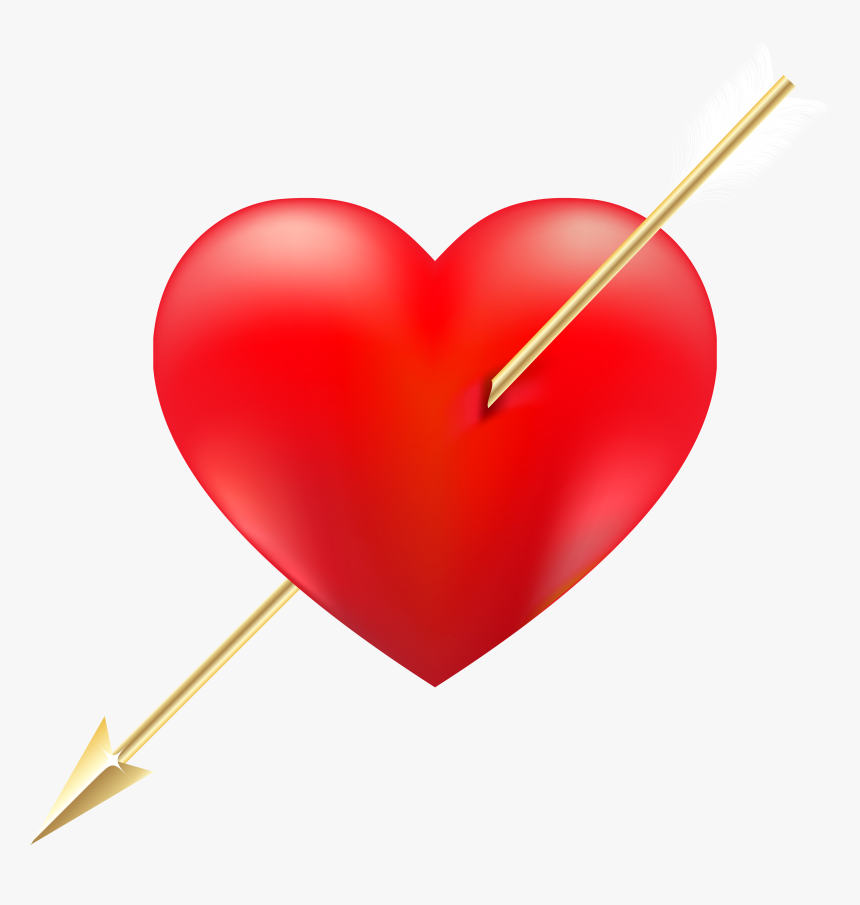 Png Freeuse Library Arrow Heart Clipart - Heart Pngs For Picsart, Transparent Png, Free Download