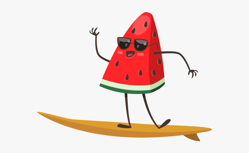 Watermelon Cartoon Png, Transparent Png, Free Download