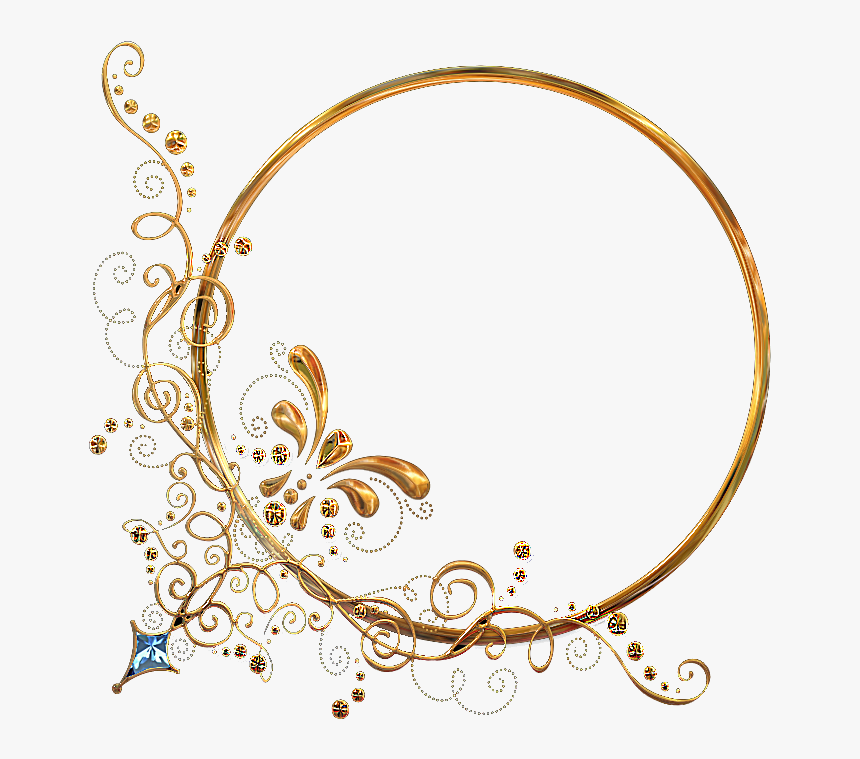 Transparent Corner Ornament Png - Gold Corner Frame Png, Png Download, Free Download