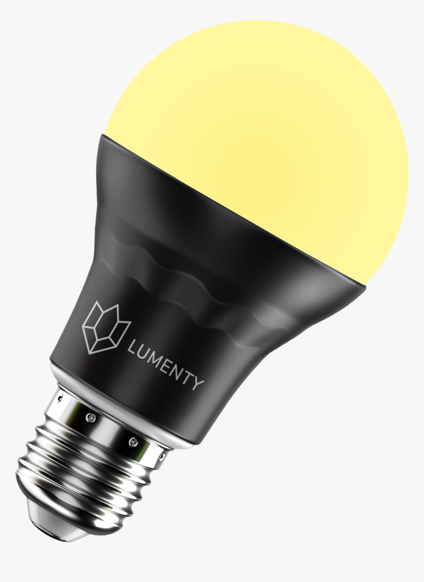 Transparent Led Light Bulb Png - Compact Fluorescent Lamp, Png Download, Free Download