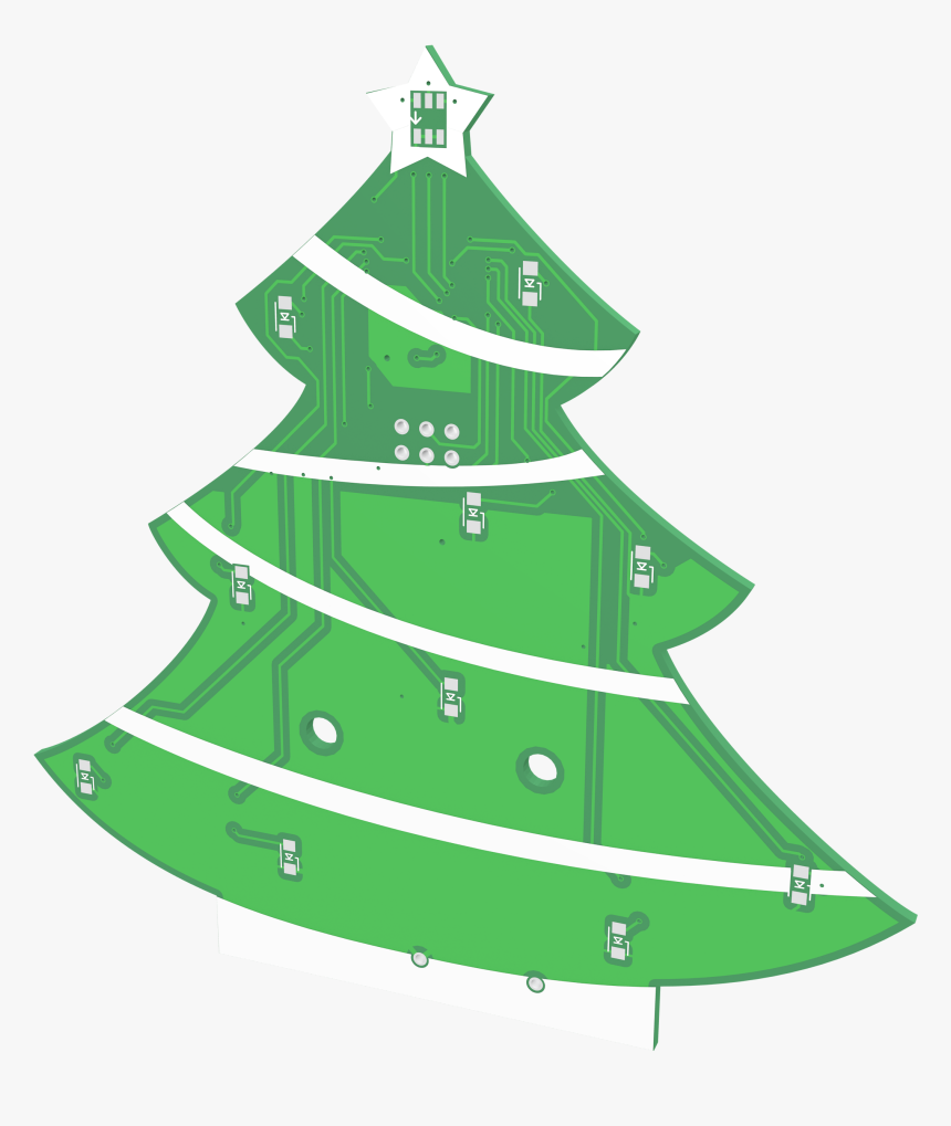 2 Bill Of Materials - Christmas Tree, HD Png Download, Free Download