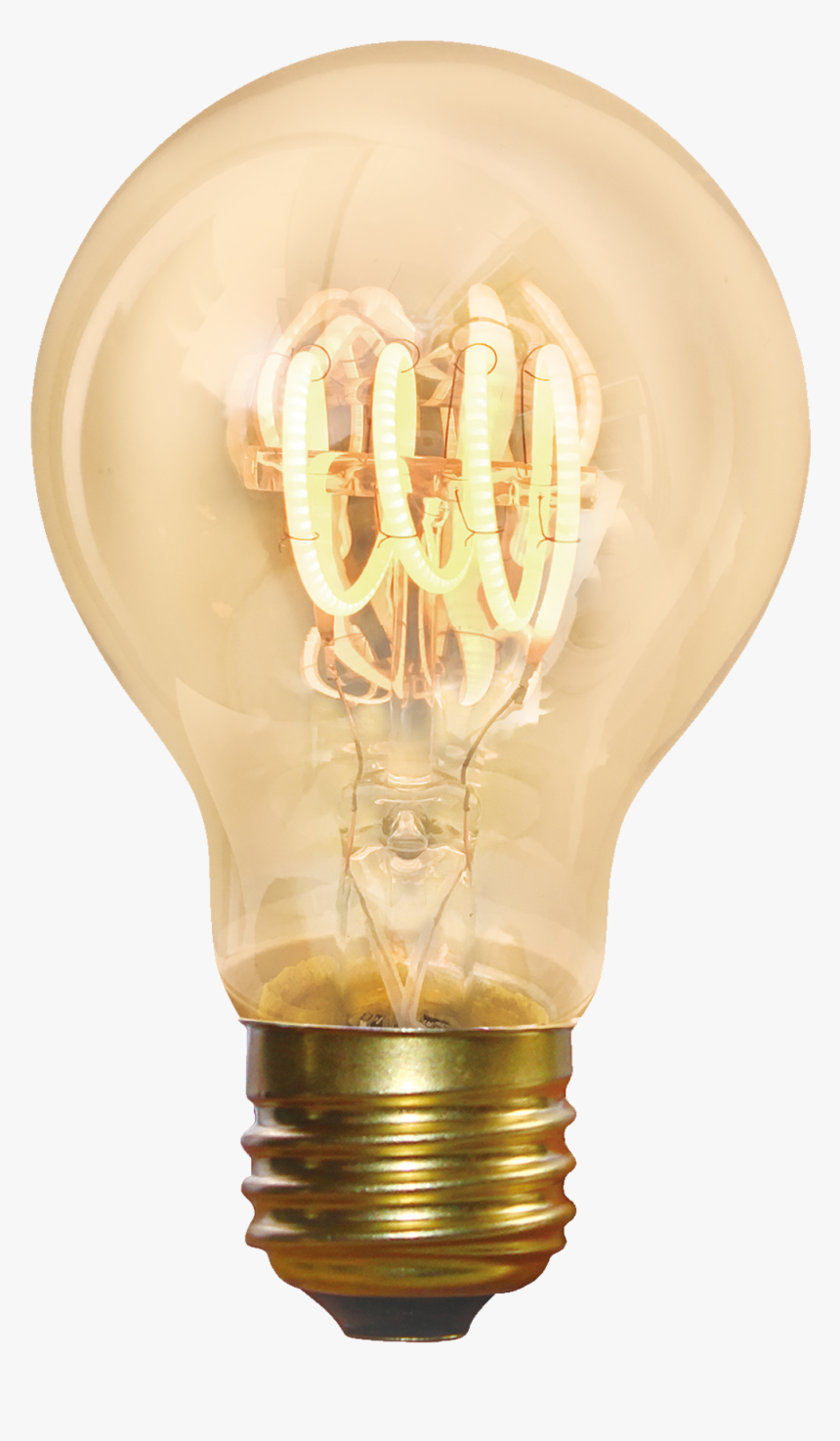 Vintage Light Bulb Png, Transparent Png, Free Download