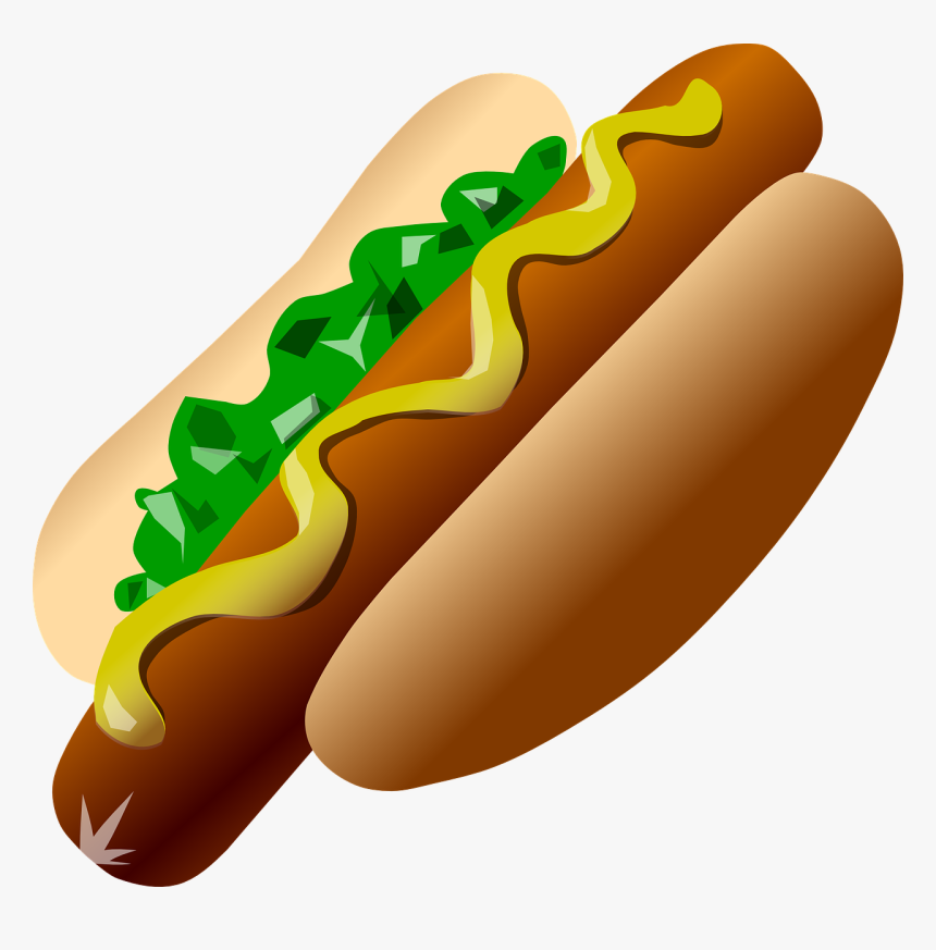 Hot Dog Bbq Clipart, HD Png Download, Free Download