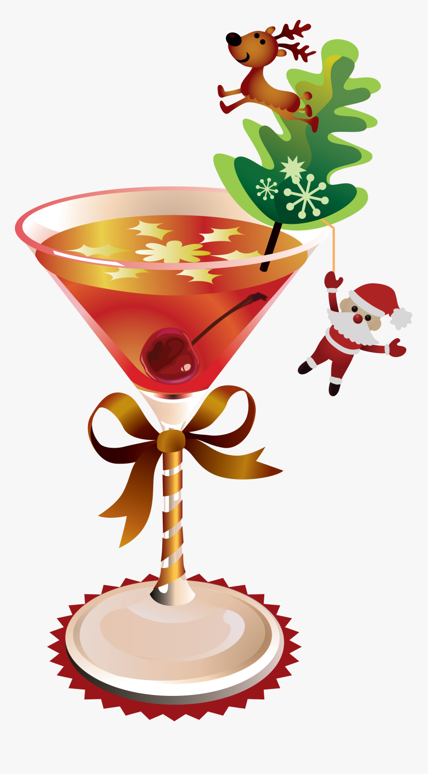 Christmas Drinks Clipart, HD Png Download, Free Download