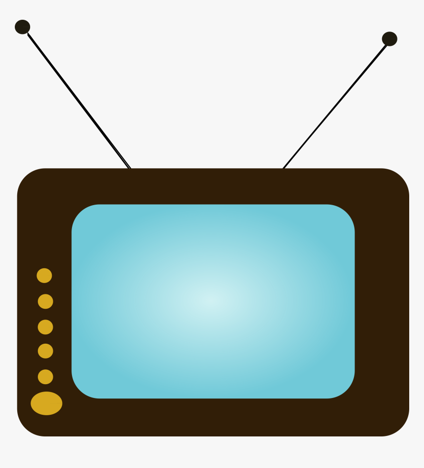 Transparent Television Clip Art - Tv Set, HD Png Download, Free Download