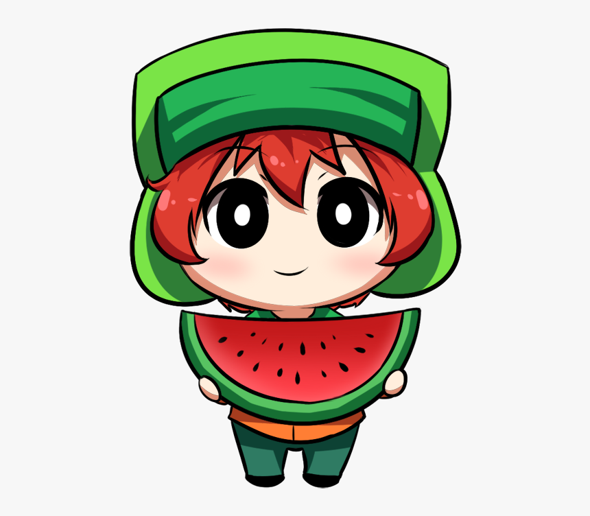 Cartoon Watermelon Png - Kyle Broflovski, Transparent Png, Free Download