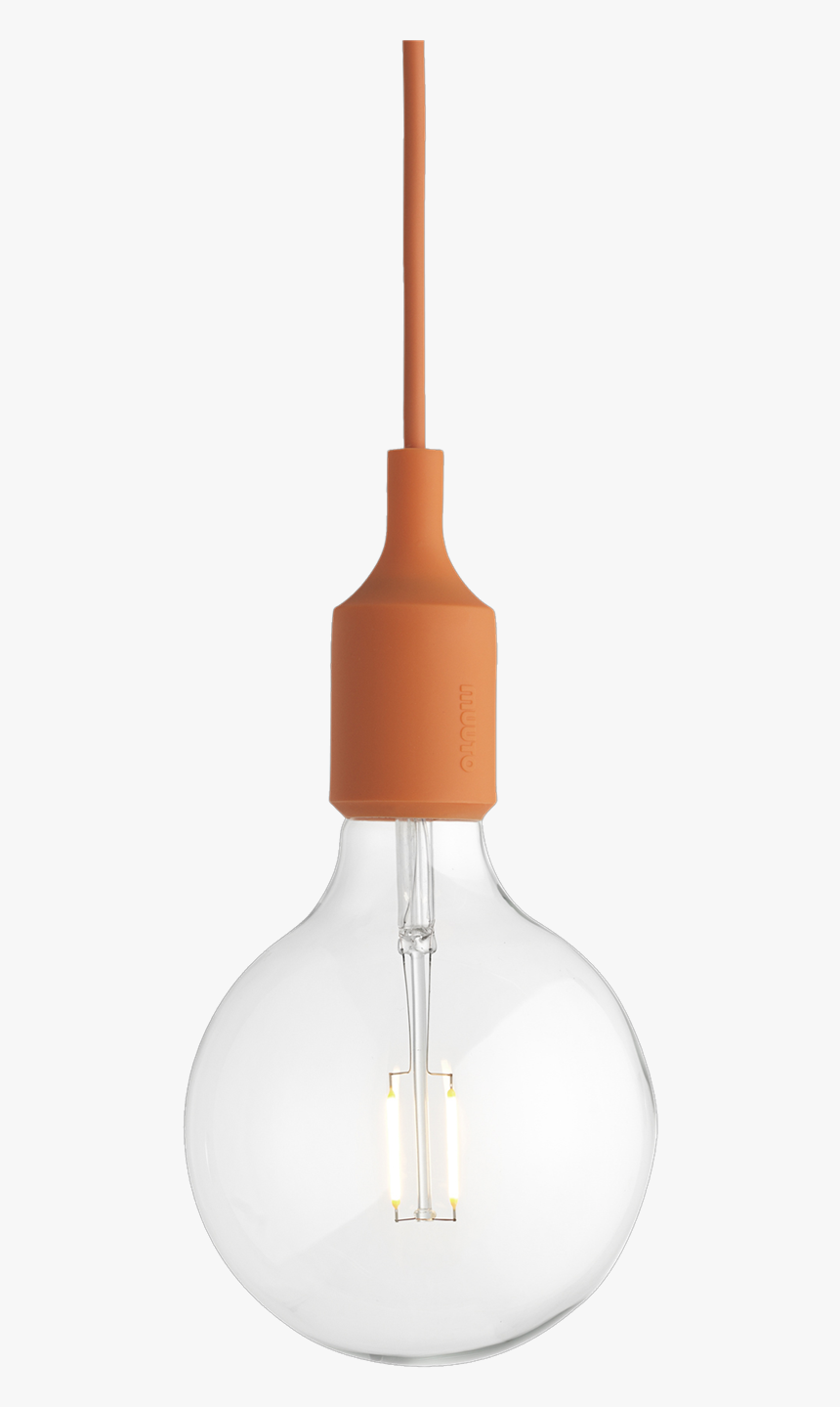 05282 E27 Orange Led 1502199764 - Muuto E27 Pendant Lamp, HD Png Download, Free Download