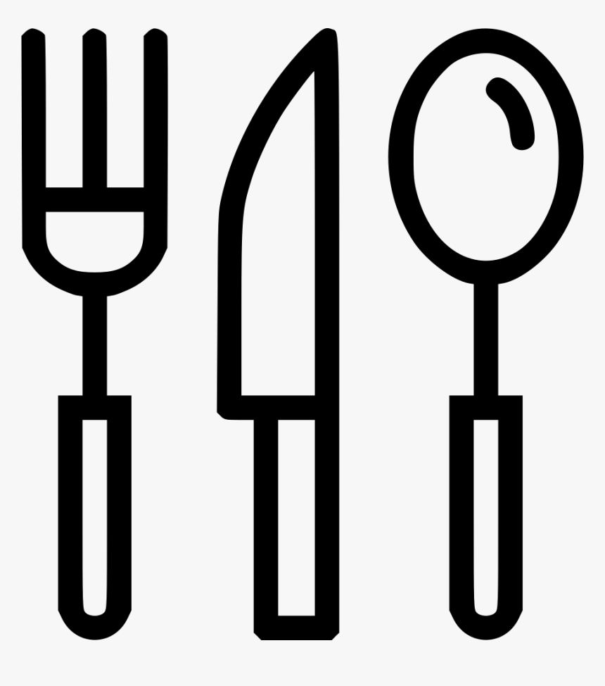 Cutlery Tableware Knife Fork Spoon Eat Food Comments, HD Png Download, Free Download