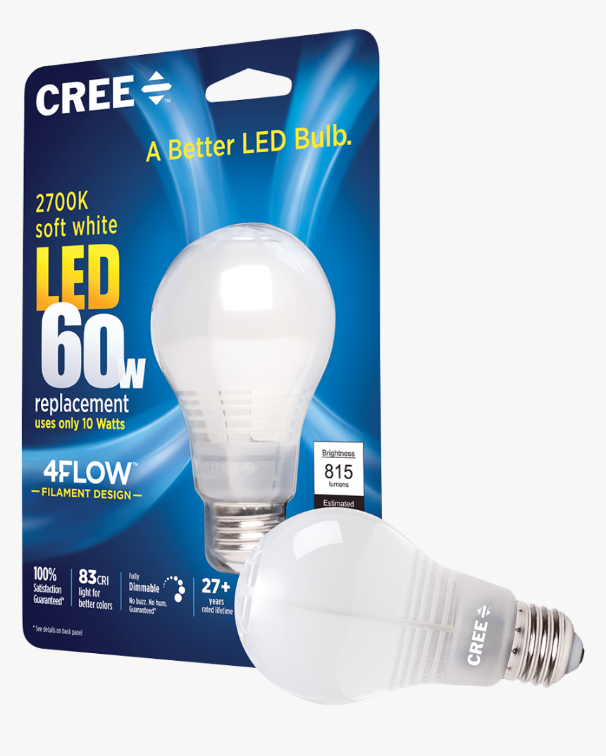 Cree Led Light Bulbs, HD Png Download, Free Download