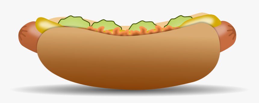 Png Hot Dog Sandwich Clip Art - Gambar Hot Dog Animasi, Transparent Png, Free Download