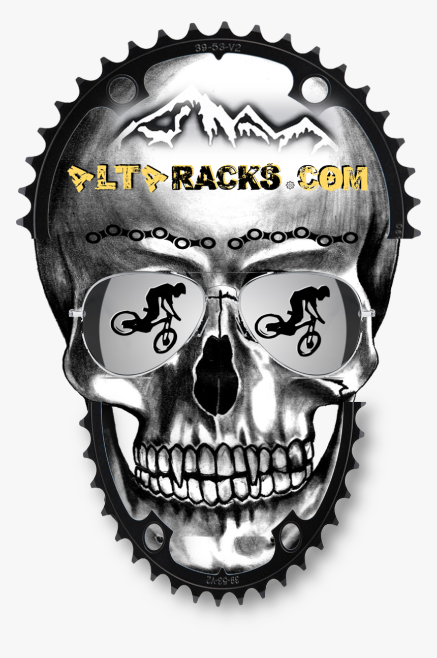 Biker Skull Png, Transparent Png, Free Download