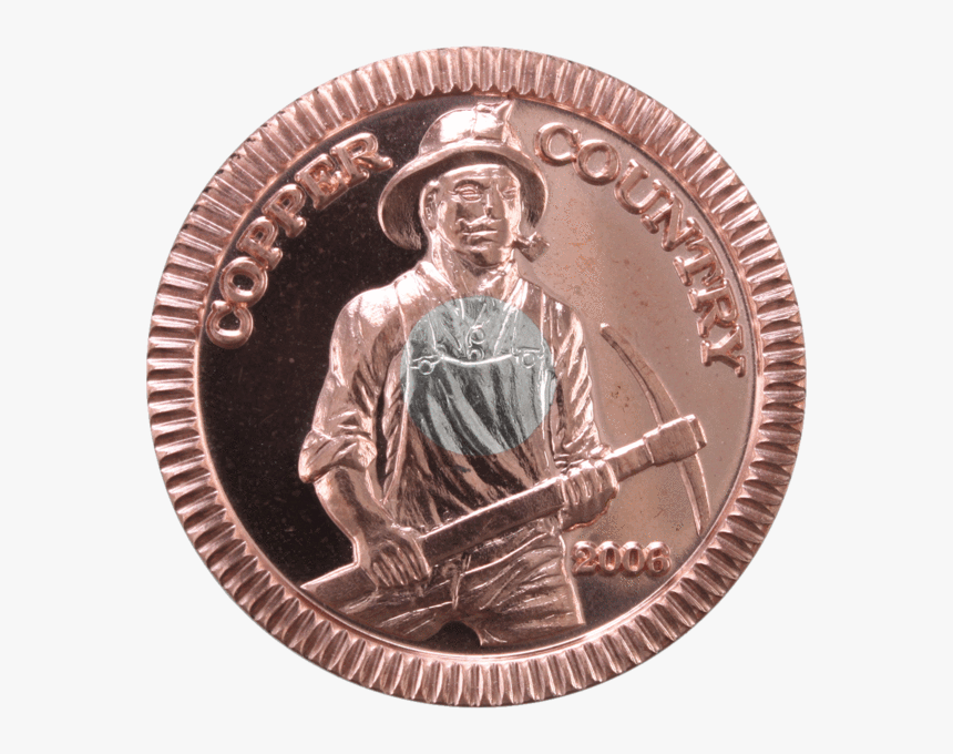 Copper Country Bi-metal Bullion - Coin, HD Png Download, Free Download