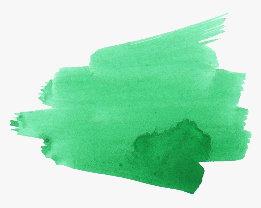 Green Brush Stroke Png, Transparent Png, Free Download