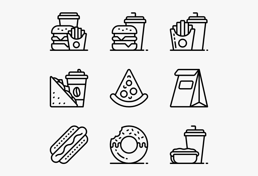 Fast Food - Iconos Museo, HD Png Download, Free Download