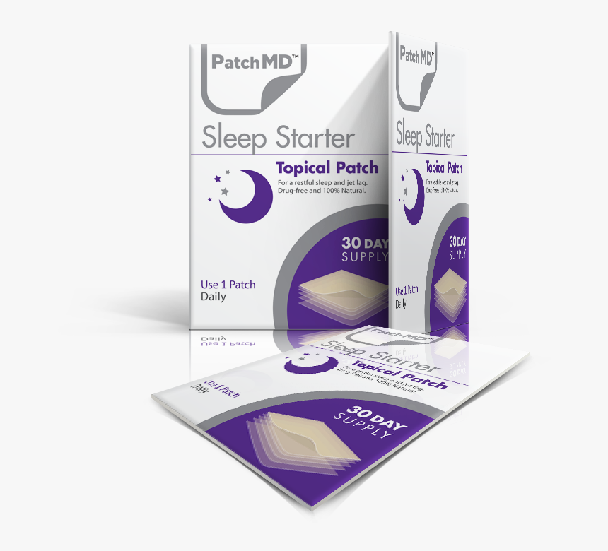 Sleep Starter Topical Patch - Patchmd Vitamin D3 Calcium, HD Png Download, Free Download