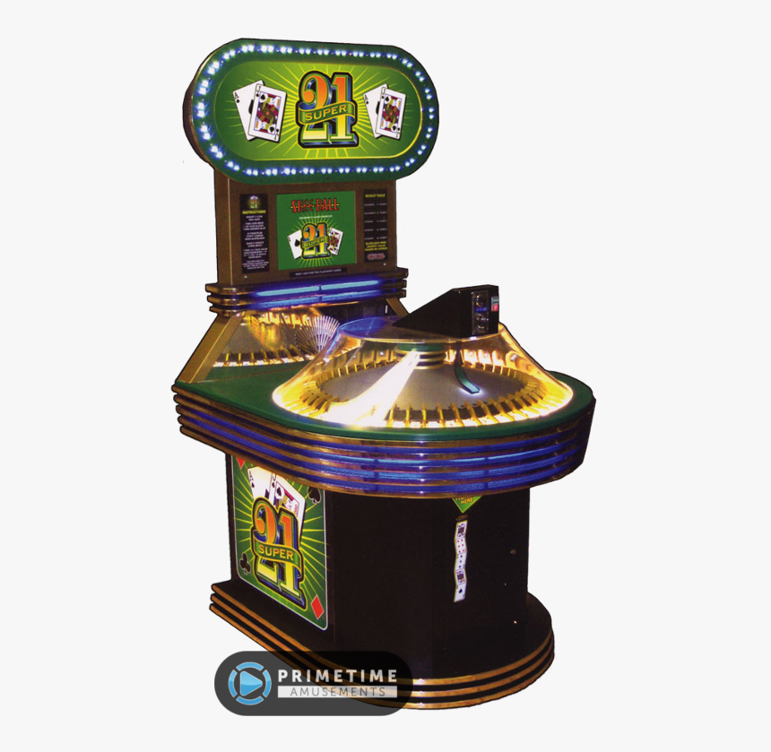 Super 21 Quick Coin Redemption Game By Skee Ball Amusements - Super 21 Arcade Game, HD Png Download, Free Download