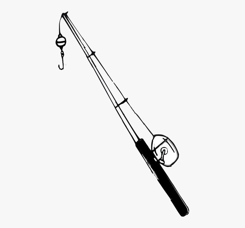Fishing Rod Rod Fishing Equipment Fishing Equipment - Fishing Rod Clipart Transparent, HD Png Download, Free Download