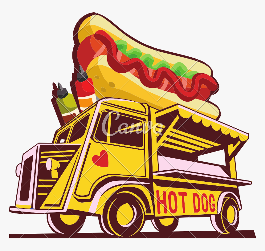 Food Truck Hotdog, HD Png Download, Free Download