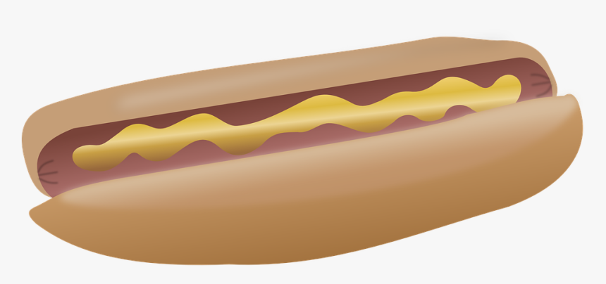 Hotdog, Food, Mustard, Fast Food, Junk Food - Hot Dog, HD Png Download, Free Download