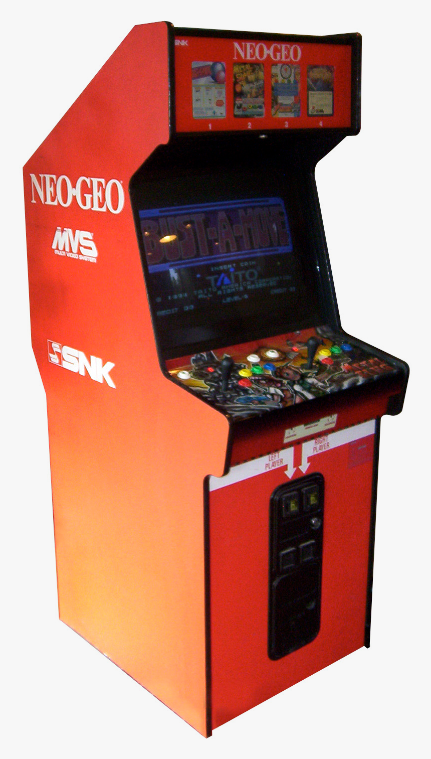 Neo Geo Full On - Neo Geo Arcade Cabinet, HD Png Download, Free Download